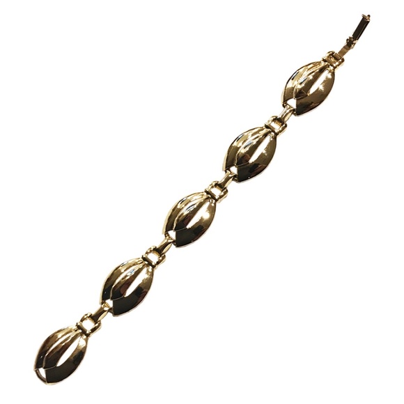 8 Golden Tone Fashion Bracelets, Elegant Jewelry - Picture 9 of 9